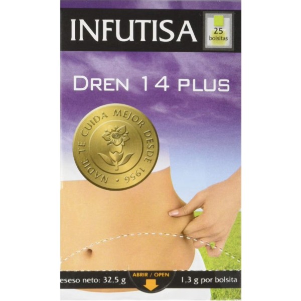 Infutisa Dren 14 Plus Infusión 25Uds